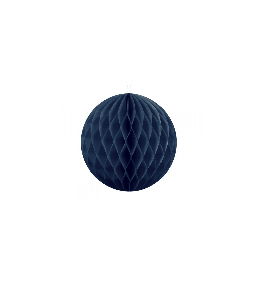 Dekorativní koule tmavě modrá - 10 cm