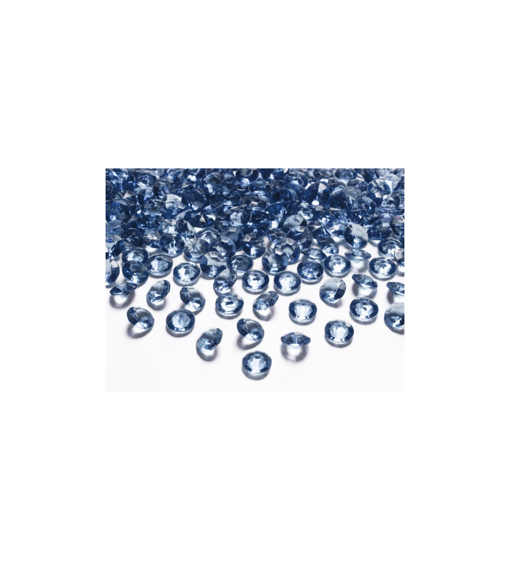 Dekorativní diamanty mini - tmavě modré