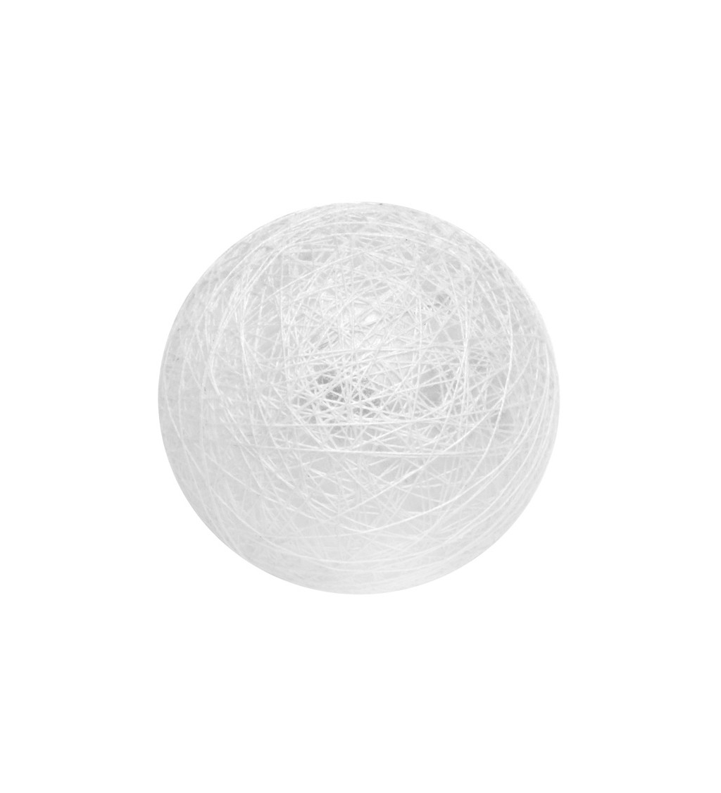 Bavlněná bílá koule