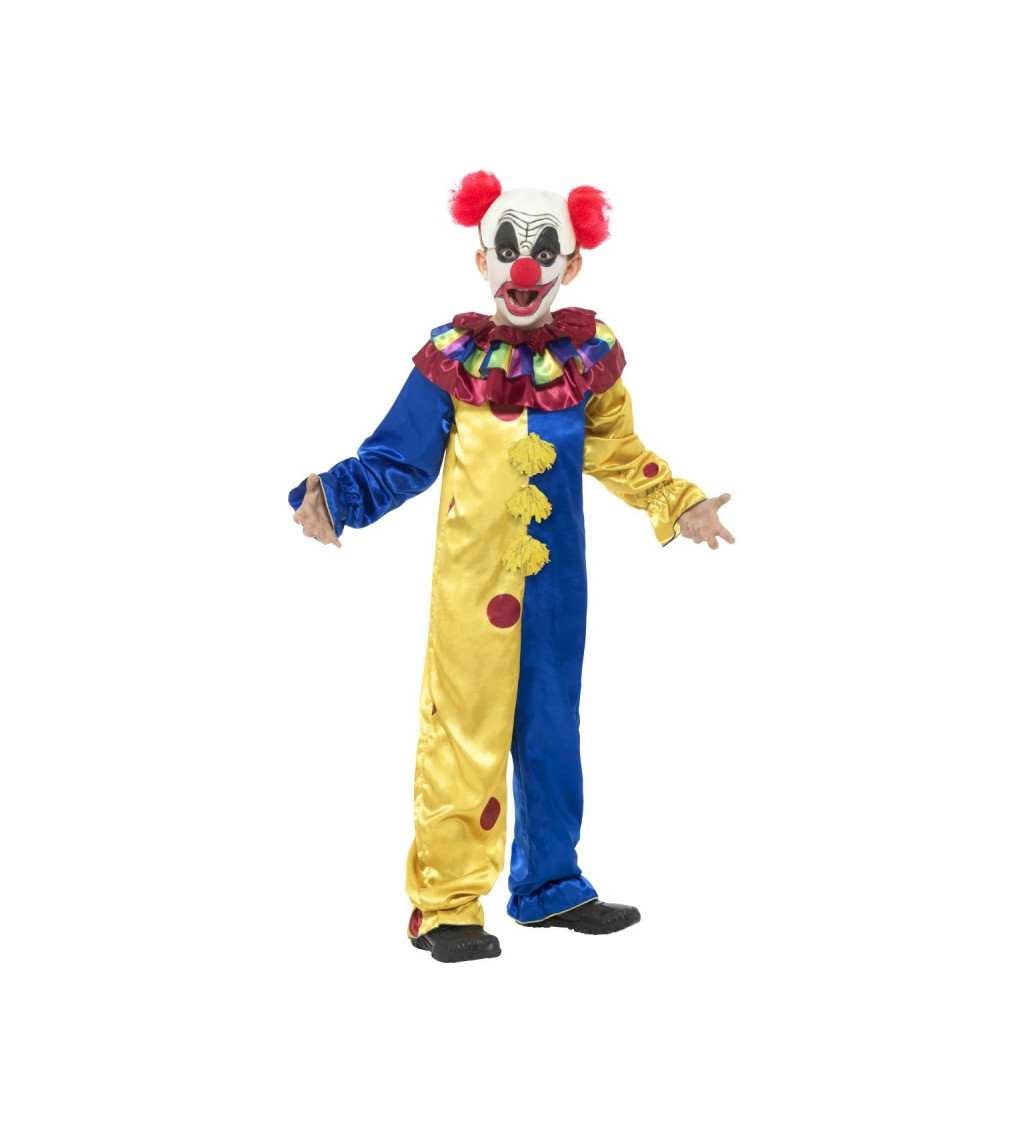 Dětský kostým na halloween "Děsivý klaun"