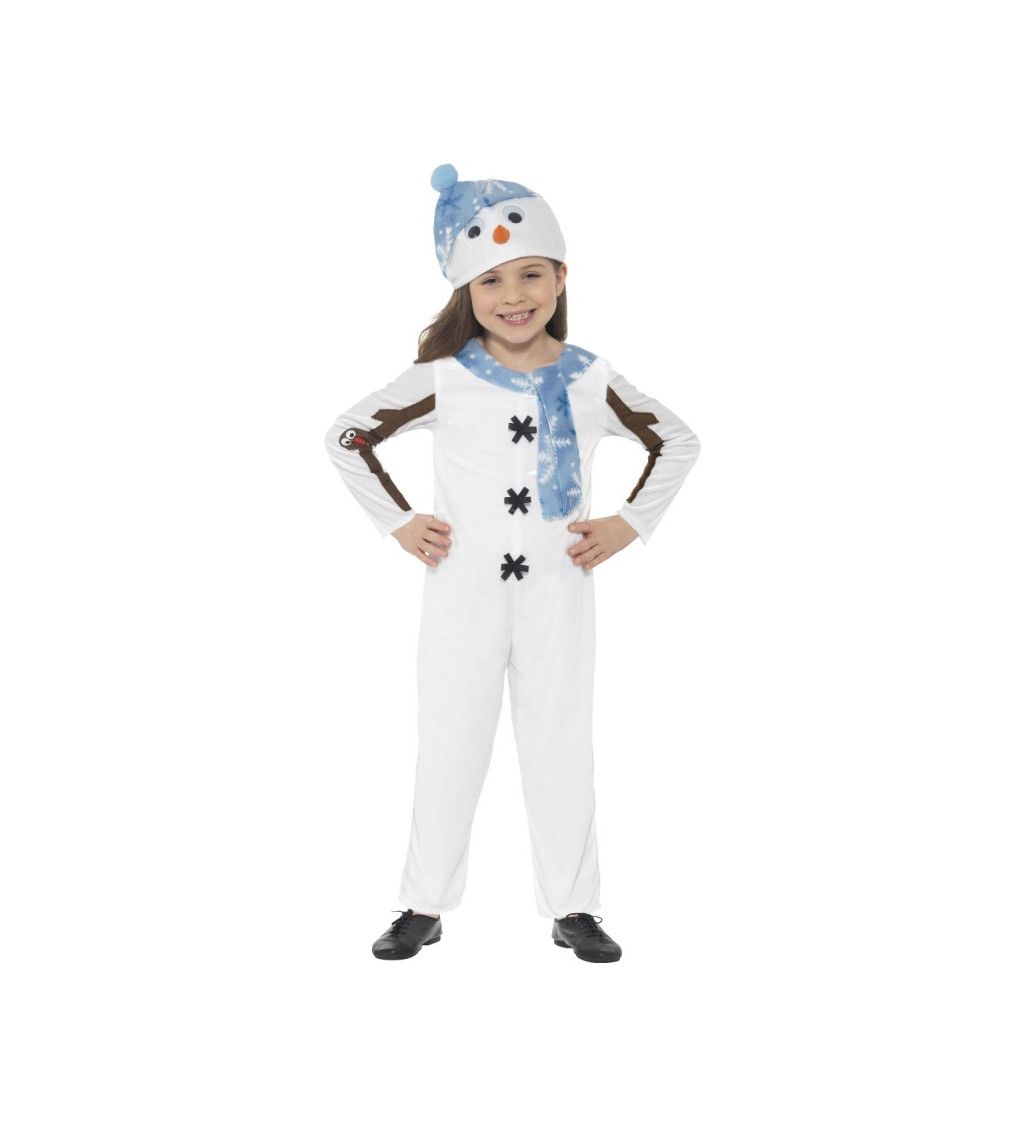 Dětský kostým "Sněhuláček"