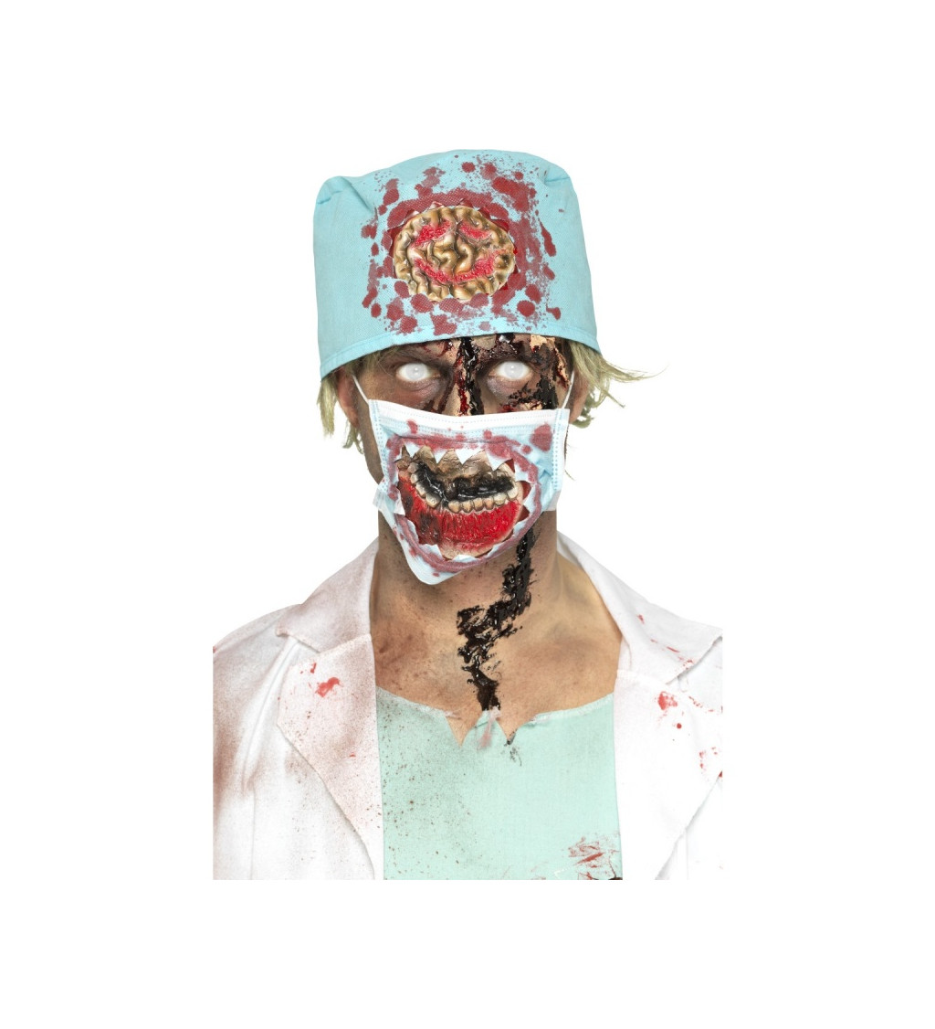 Sada Zombie chirurg s rouškou