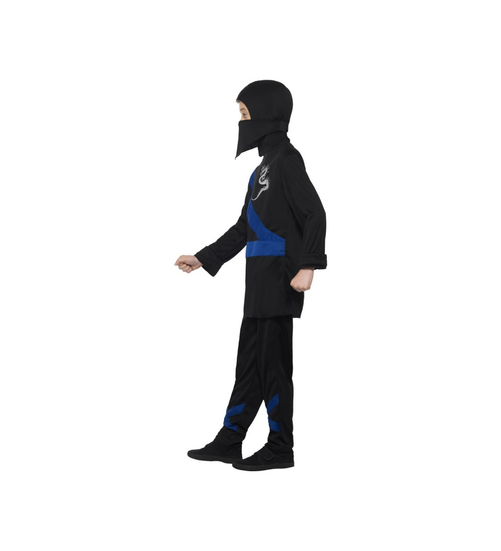 Dětský kostým "Modrý Ninja"