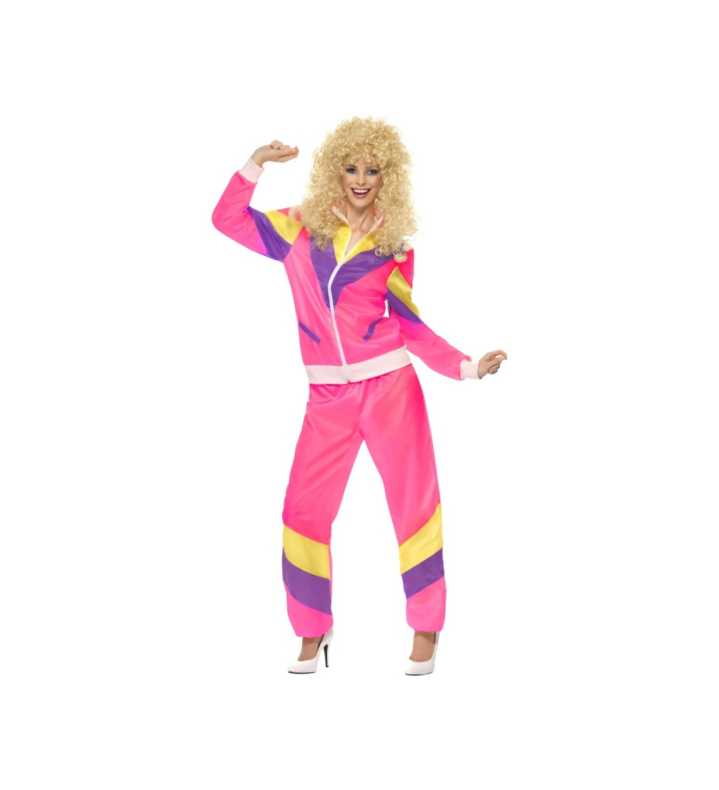 Kostým "Retro 80's šusťákovka dámská"