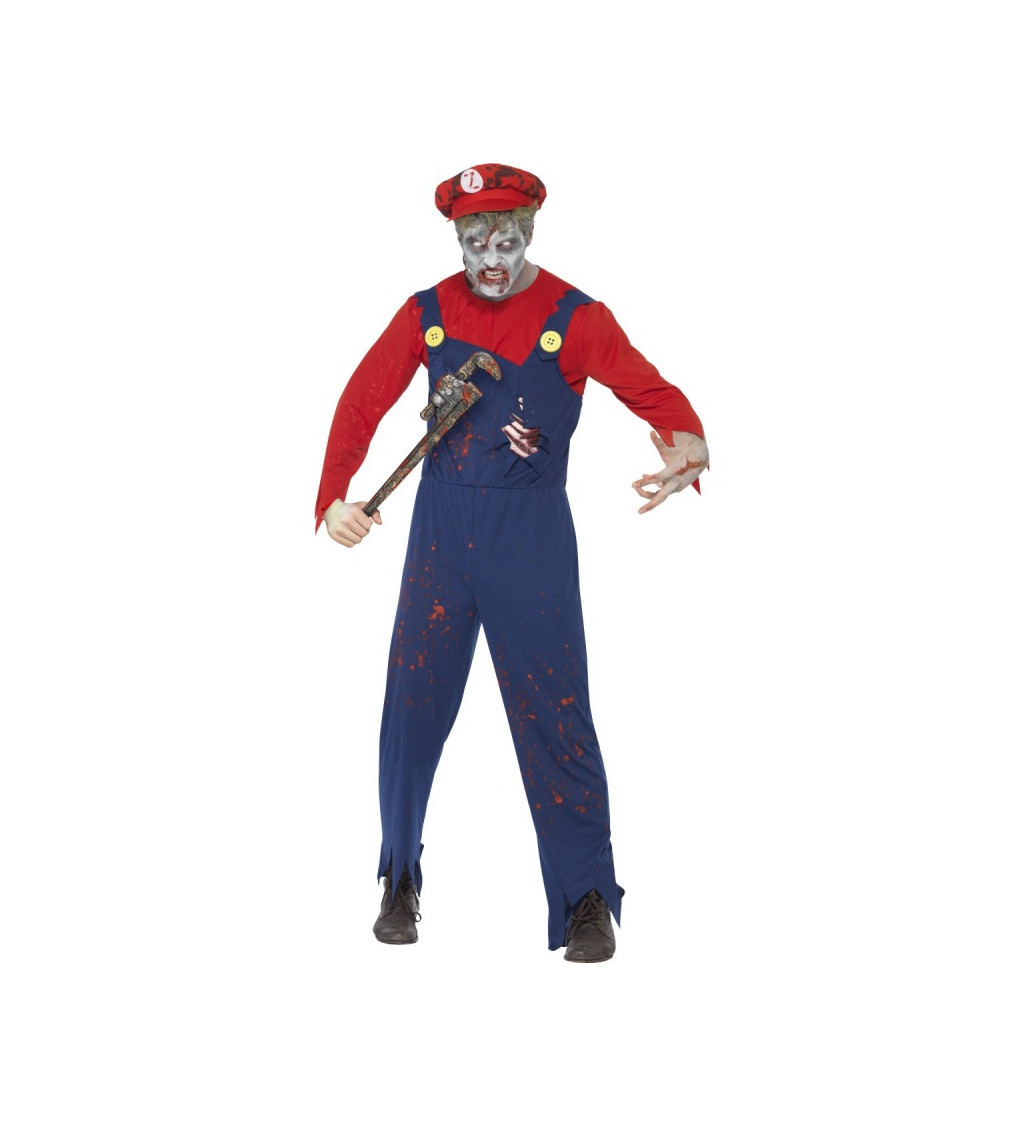 Halloween kostým "Zombie opravář"