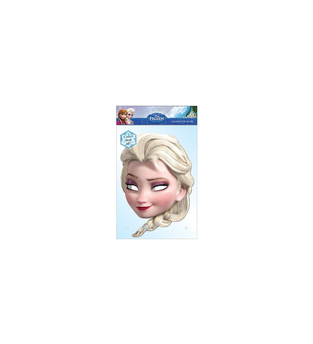 Party maska Elsa - Frozen
