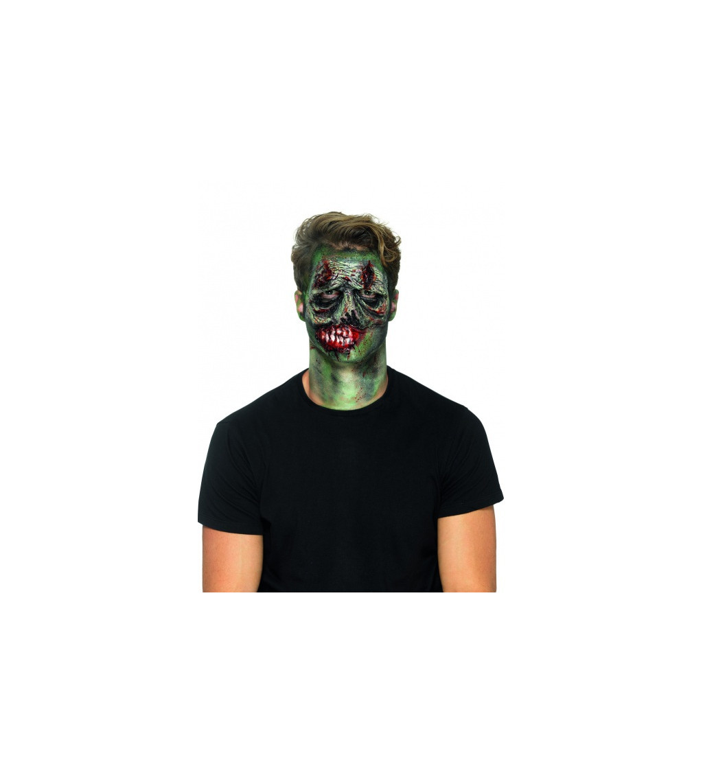 Maska Zombie - nalepovací na obličej
