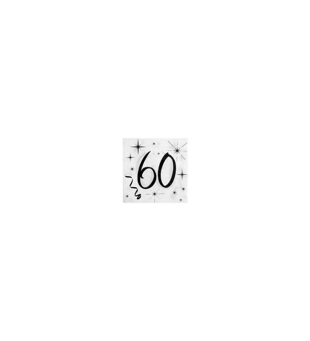 Ubrousky narozeninové - 60 let