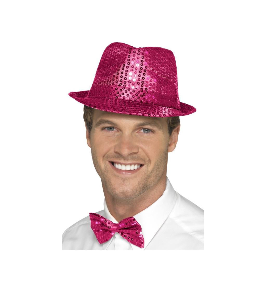 Disco klobouček - růžový