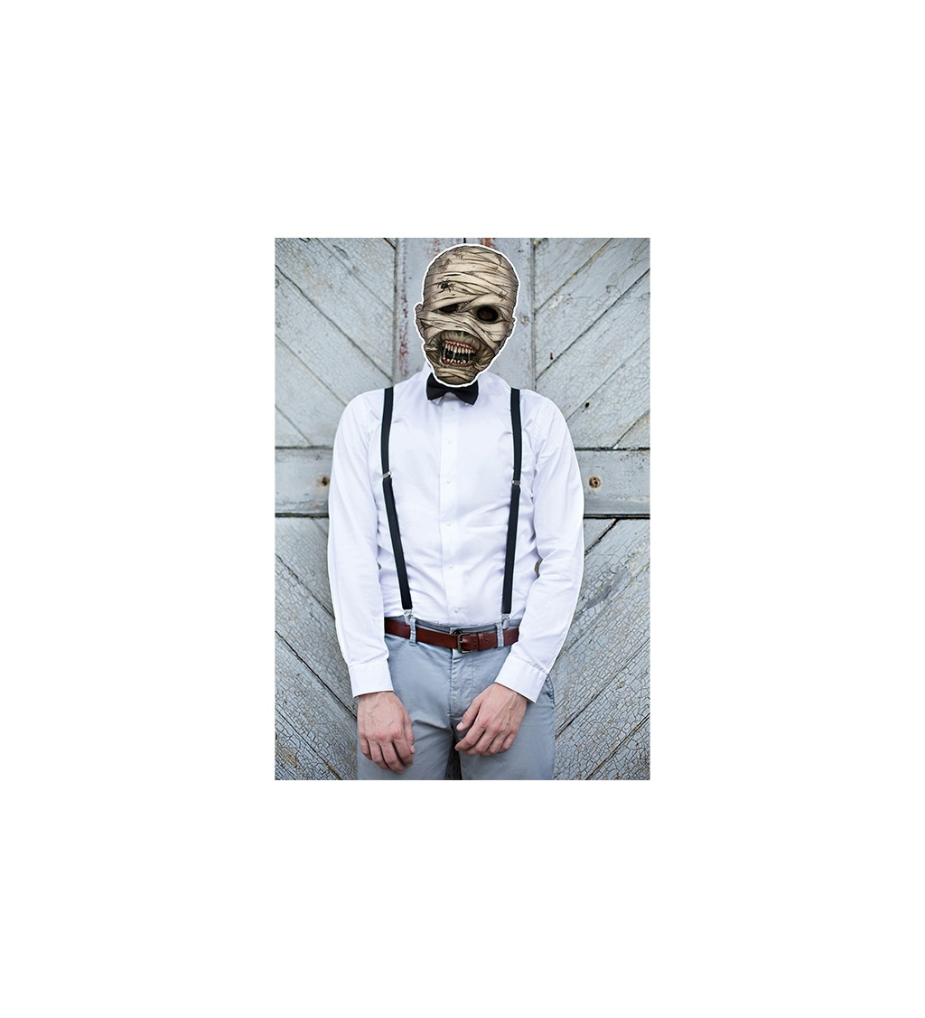 Papírová maska na obličej - mumie