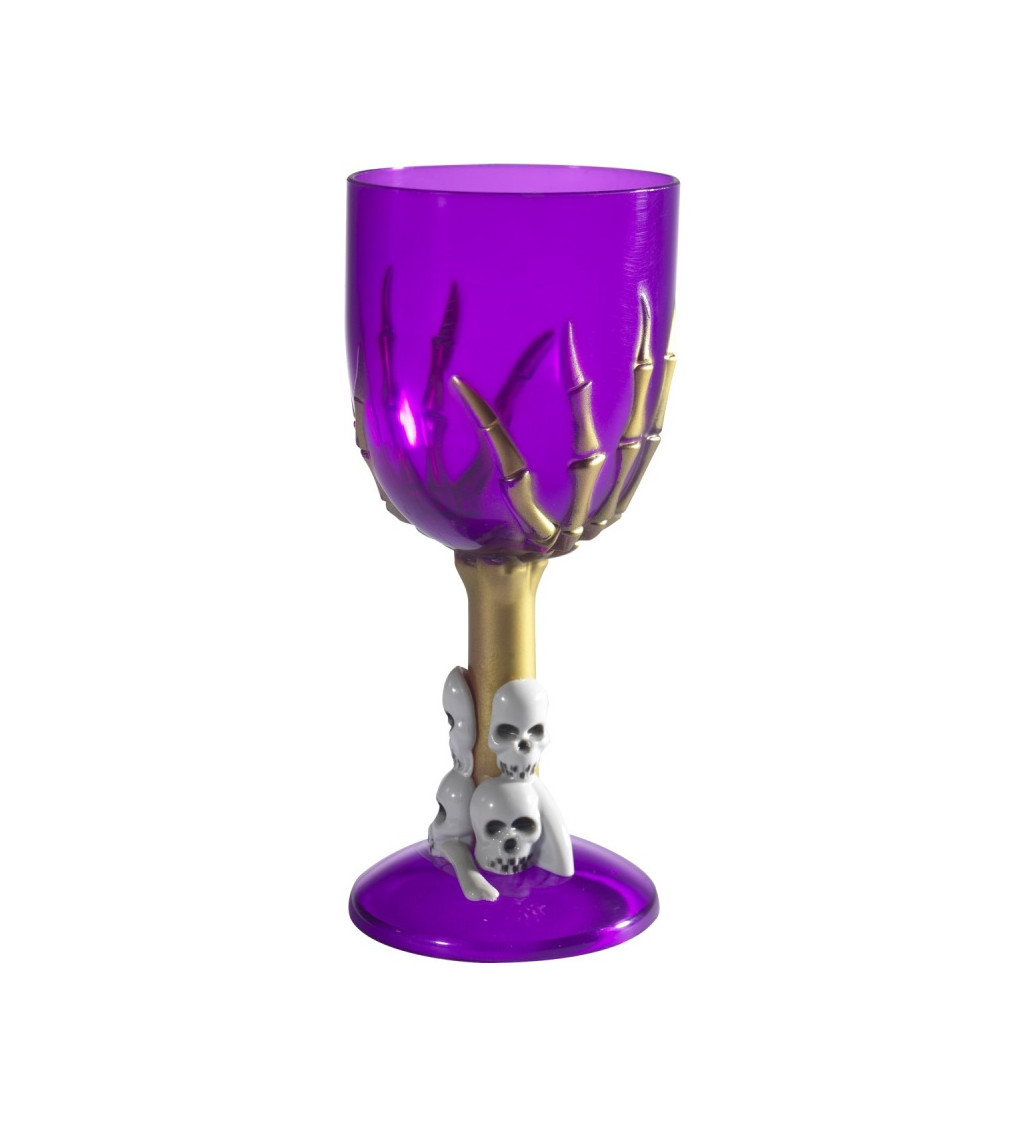 Gotický pohár - fialový