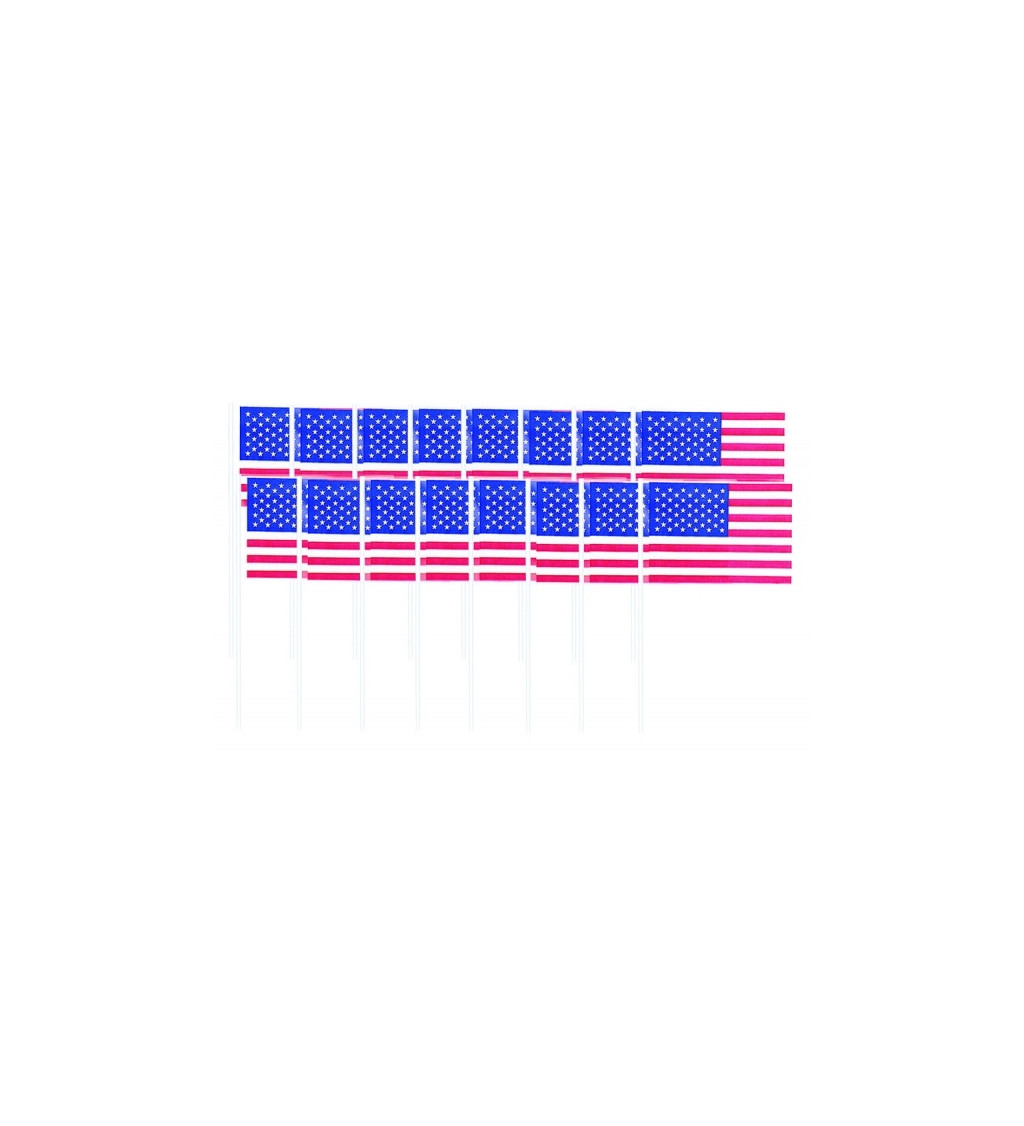 Párátka s vlaječkami - USA