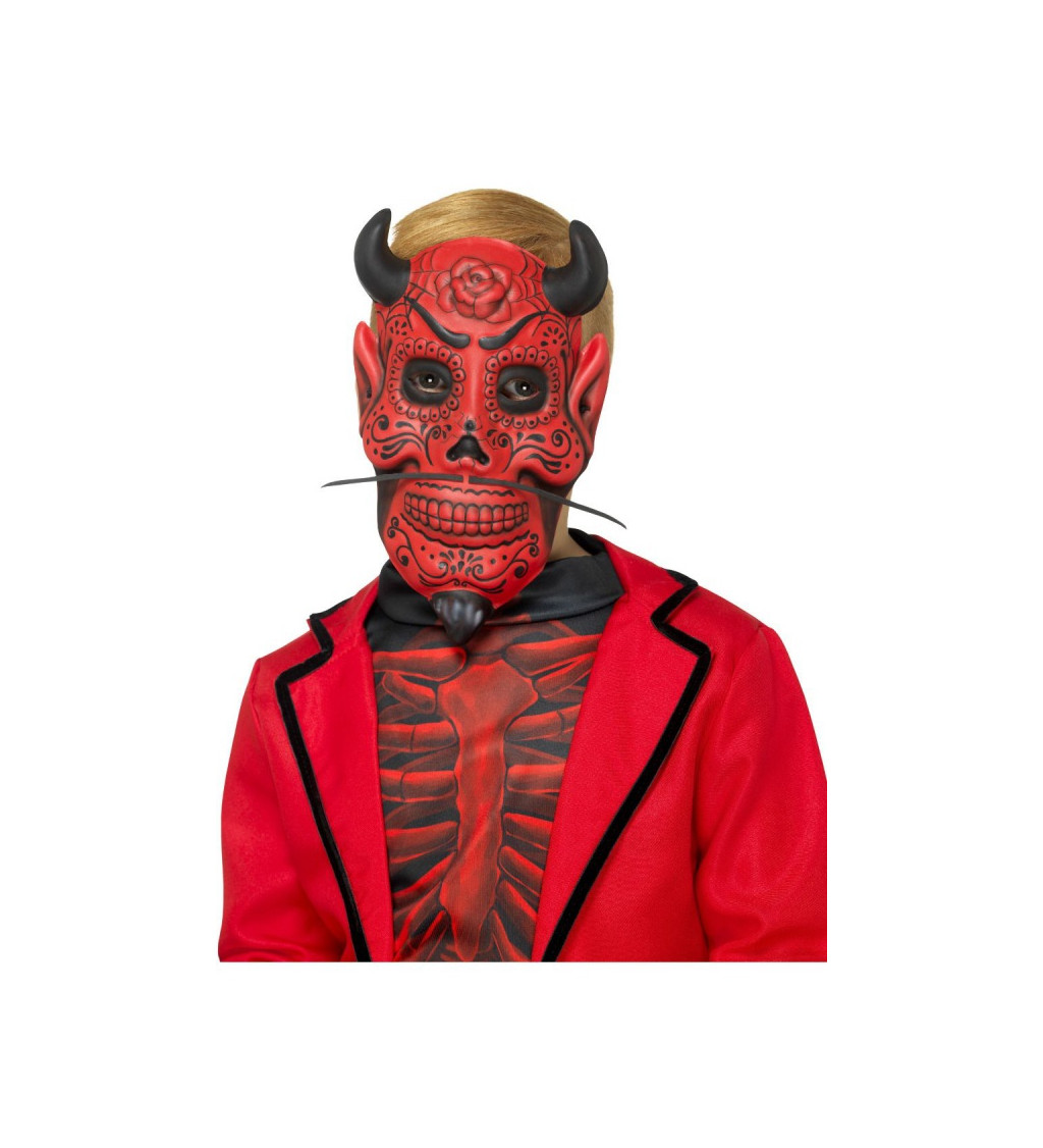 Dětská halloween maska - čert