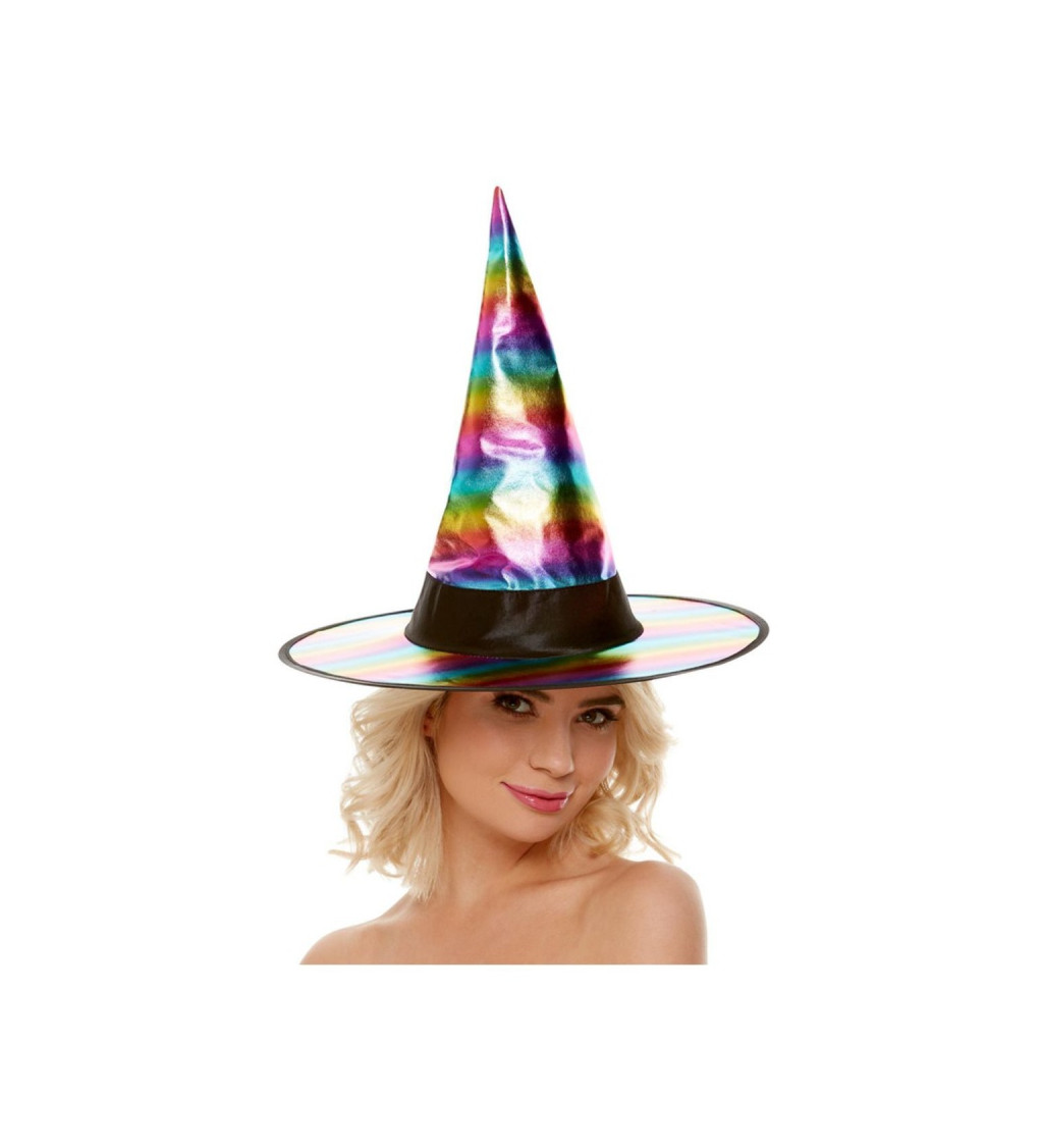 Čarodějnický duhový klobouček