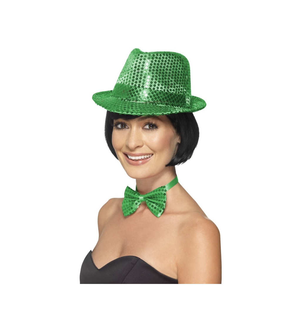 Disco klobouček - zelený