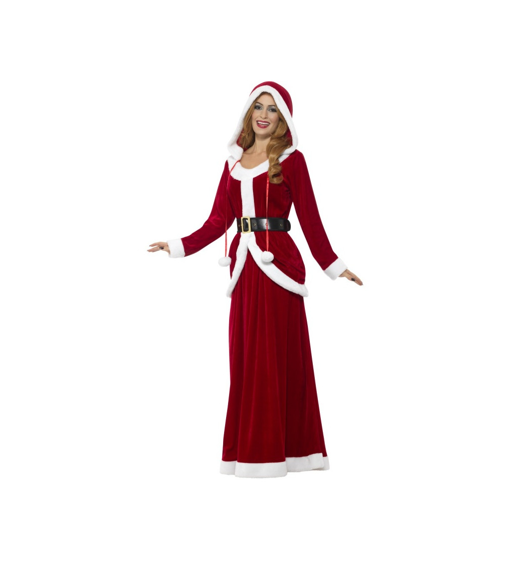 Kostým "Miss Santa - kapuce"