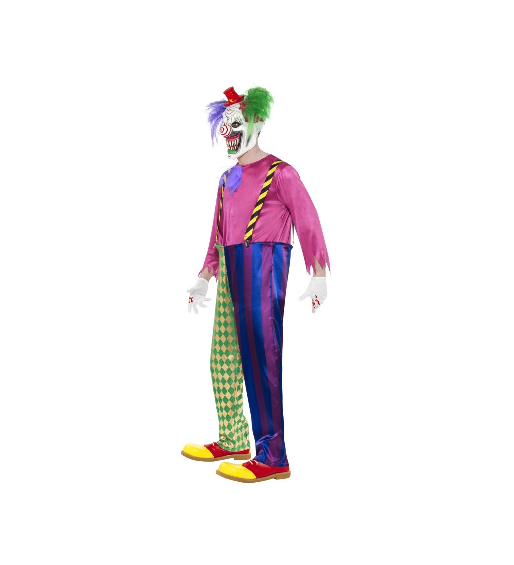 Kostým "Barevný hororový klaun"