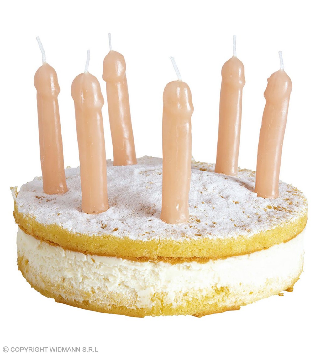 Svíčky na dort Penis
