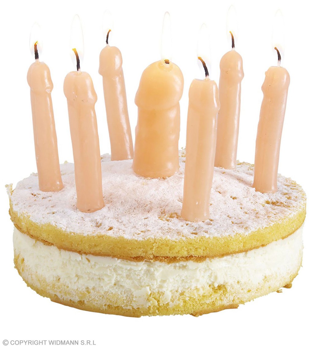 Svíčky na dort Penis