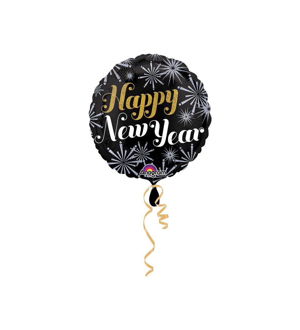 Balonek Nový rok VI - fóliový