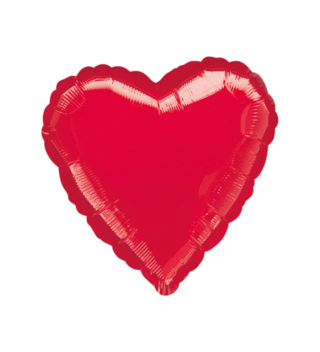 Balonek červené srdce - mini