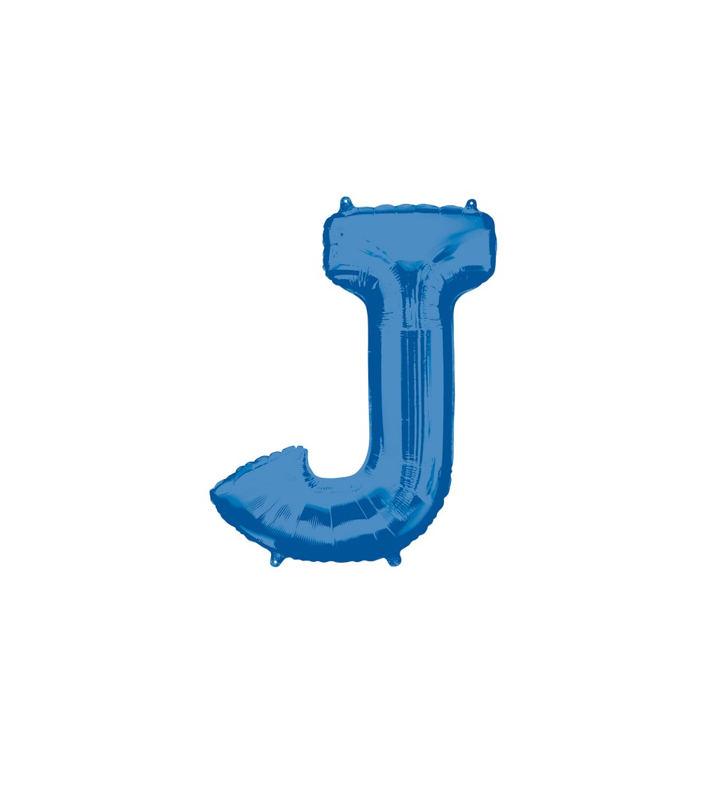 Balonek "J" - modrý