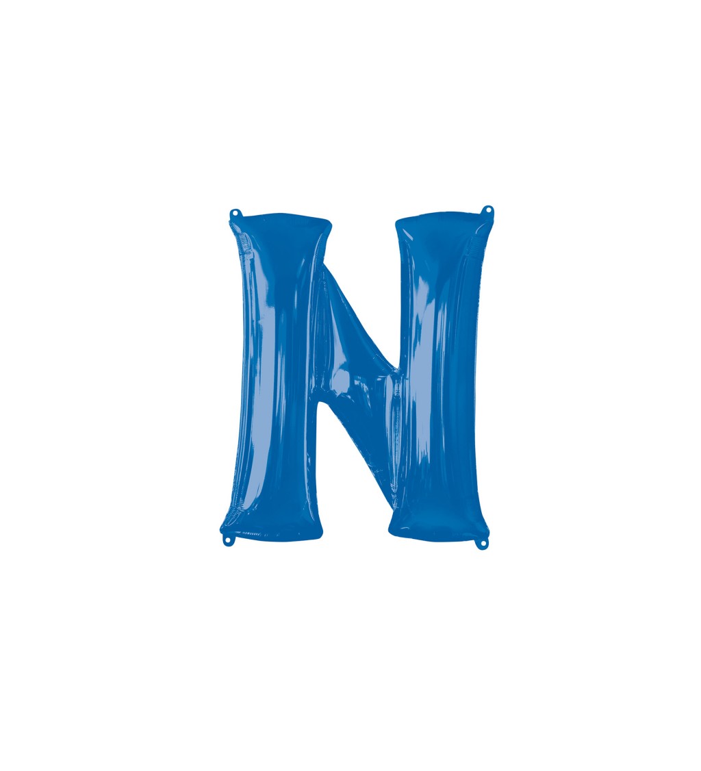 Balonek "N" - modrý