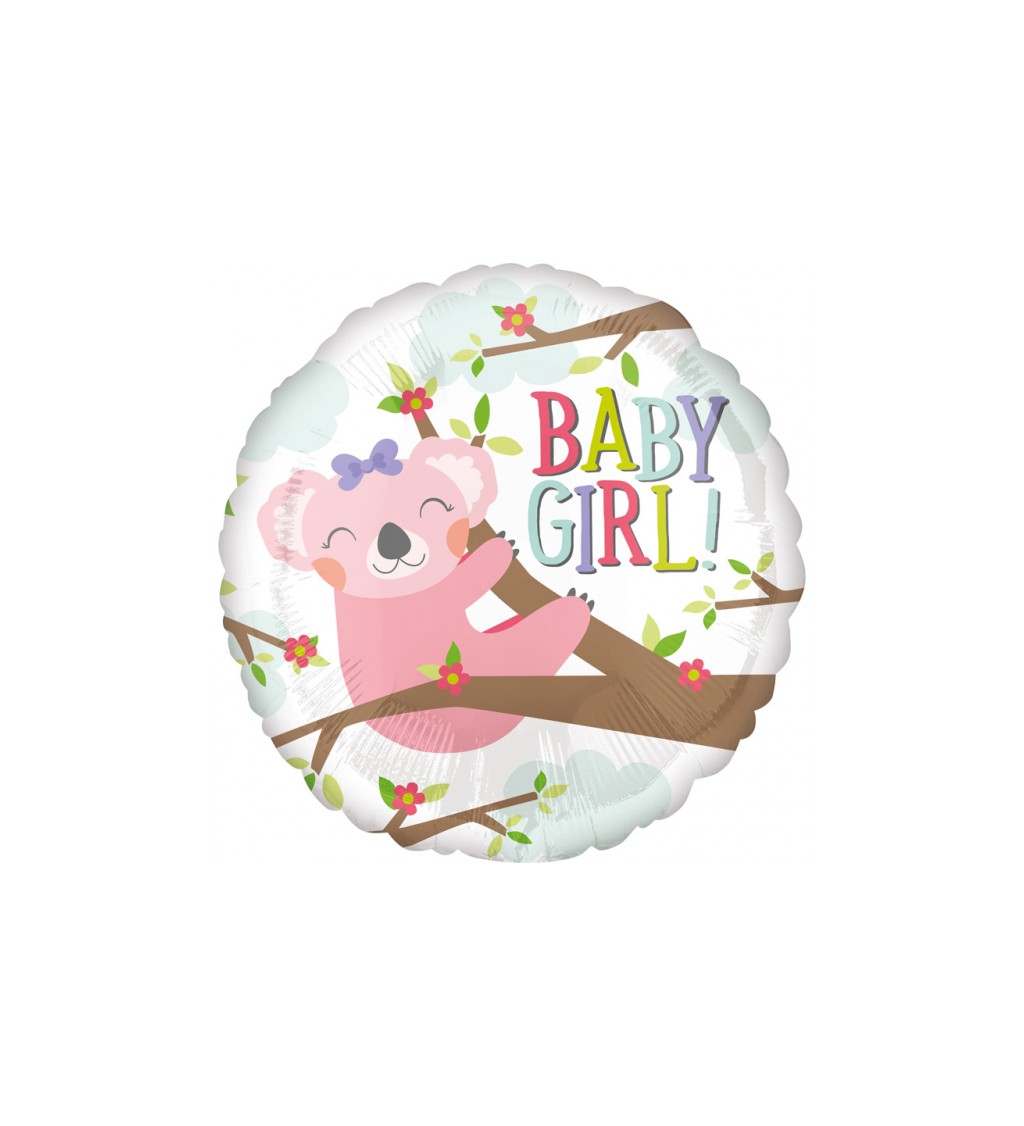 Balonek Koala - Baby Girl
