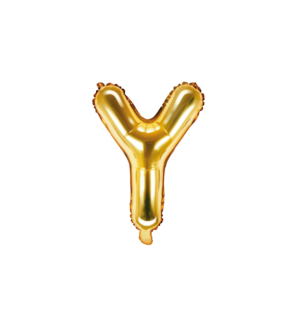 Fóliový balónek Y - rose gold