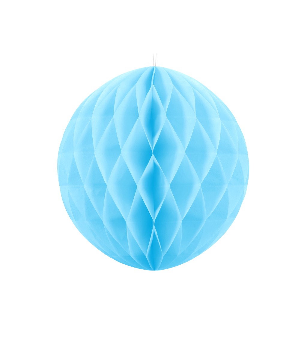 Dekorativní koule světle modrá - 20 cm