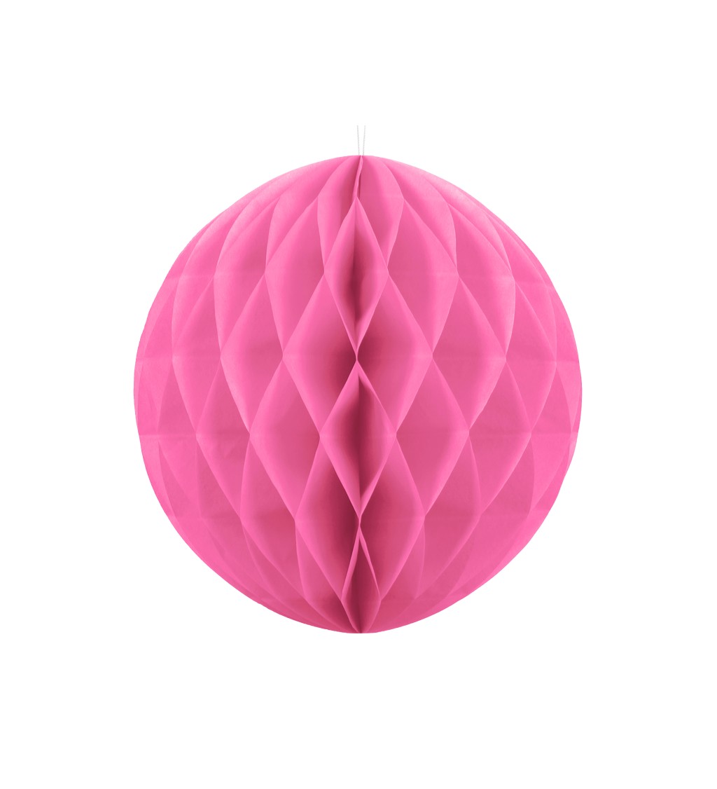 Dekorativní koule růžová - 40 cm