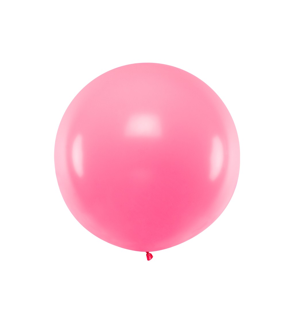 Balonek - velký světle růžový