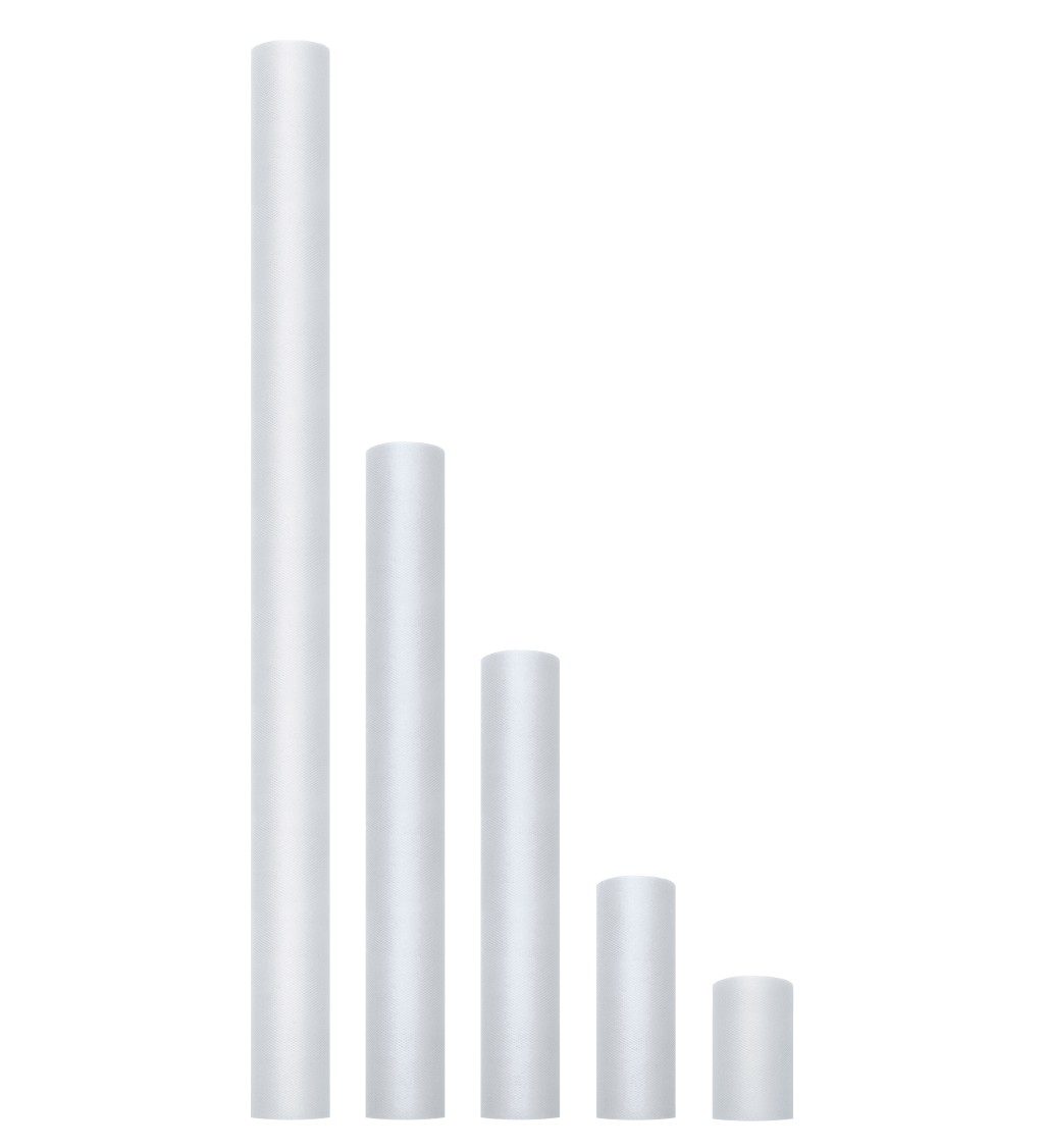 Dekorativní tyl - světle šedý (15cm)
