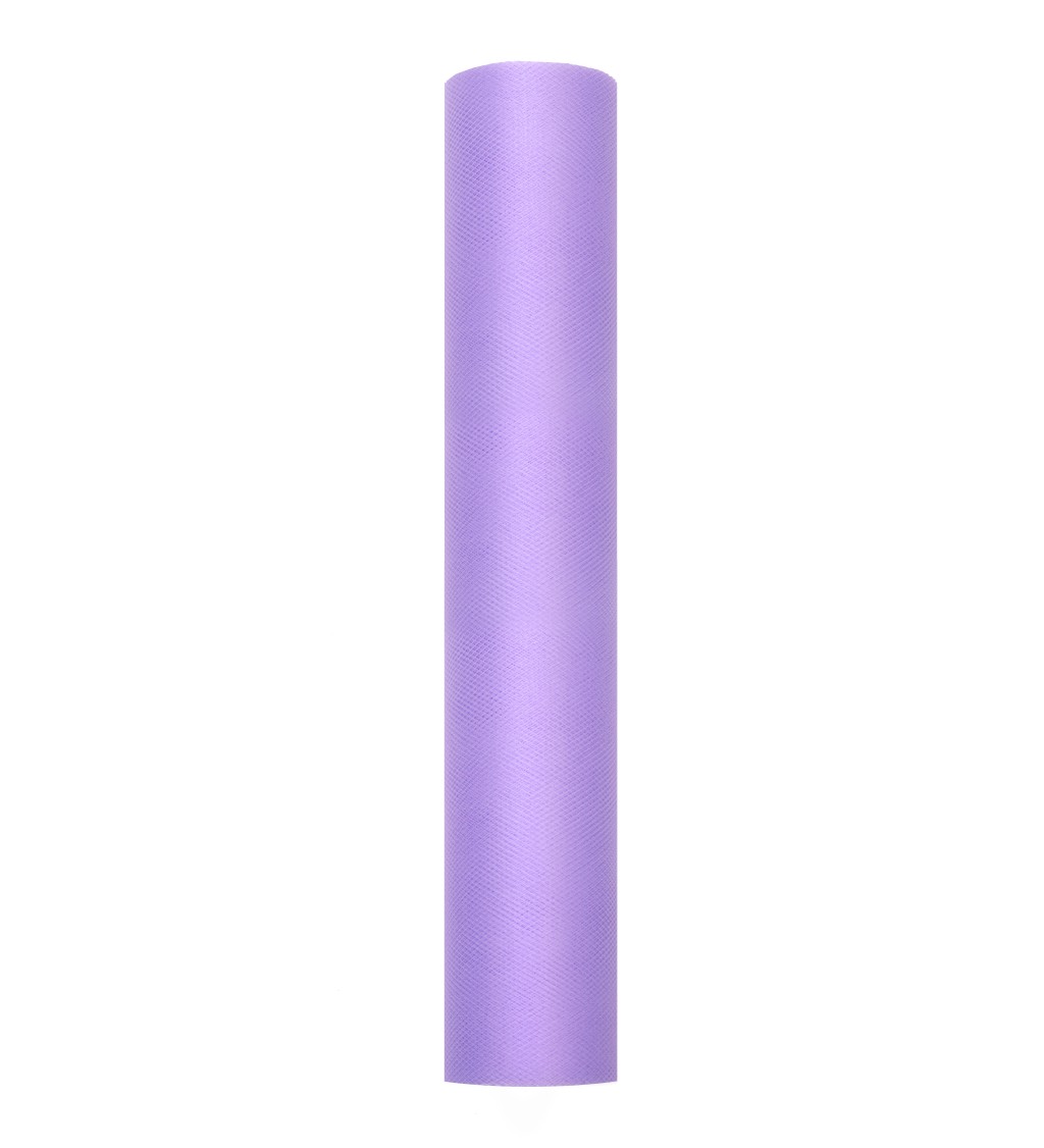 Dekorativní tyl - fialový (30cm)