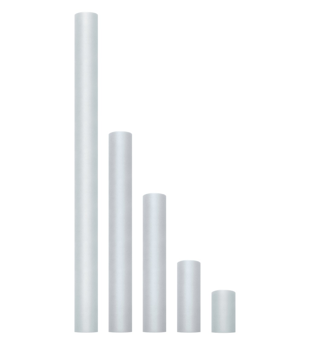 Dekorativní tyl - šedý (30cm)