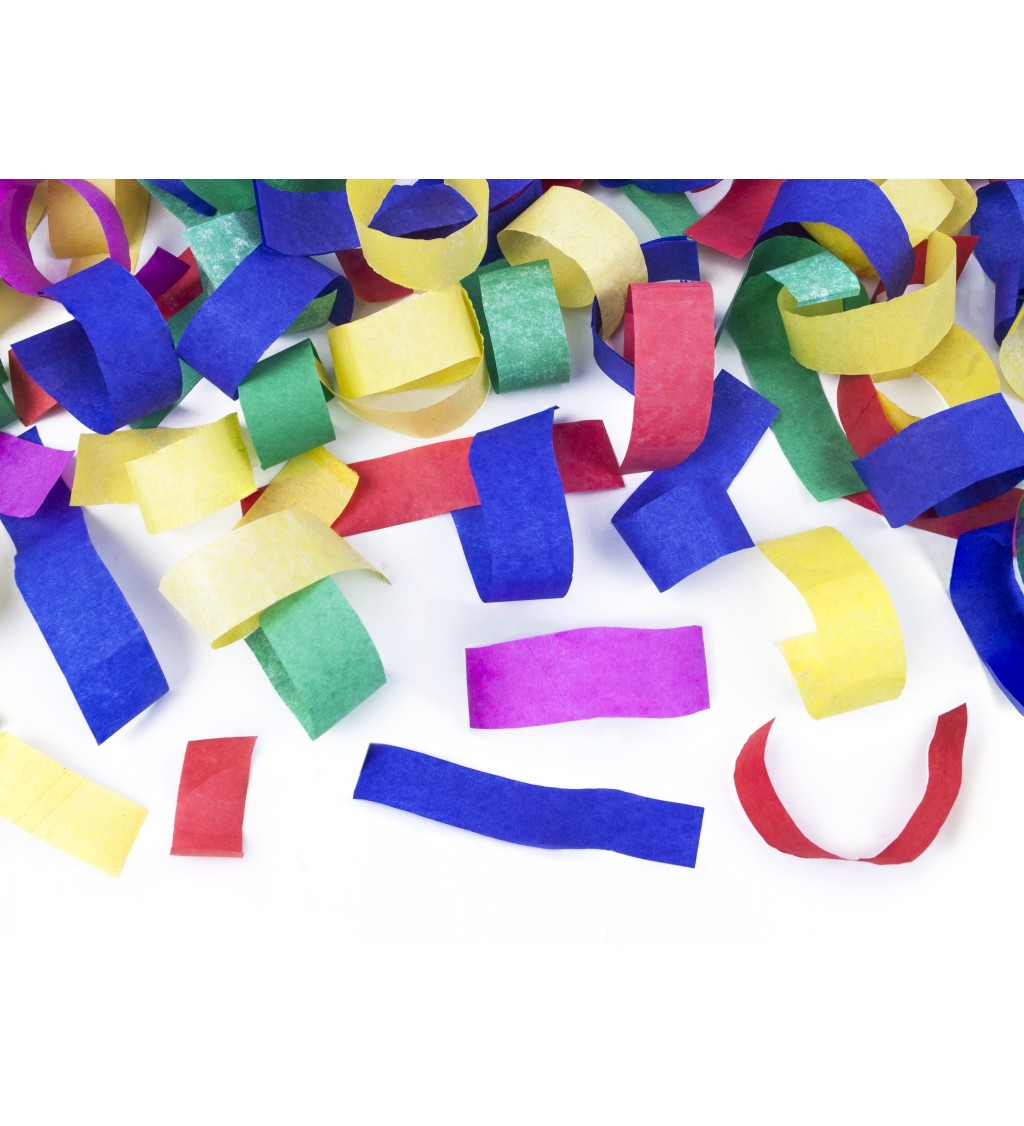 Vystřelovací konfety - multicolor