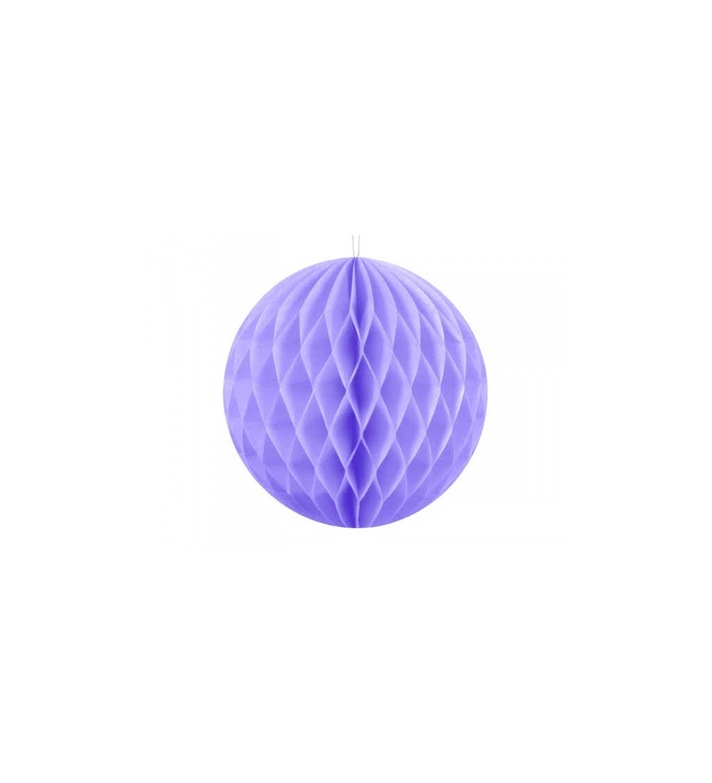 Dekorativní koule fialová - 10 cm