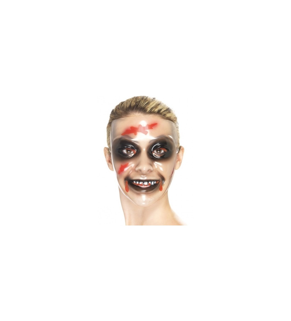 Hororové masky na obličej - dámské (3ks)