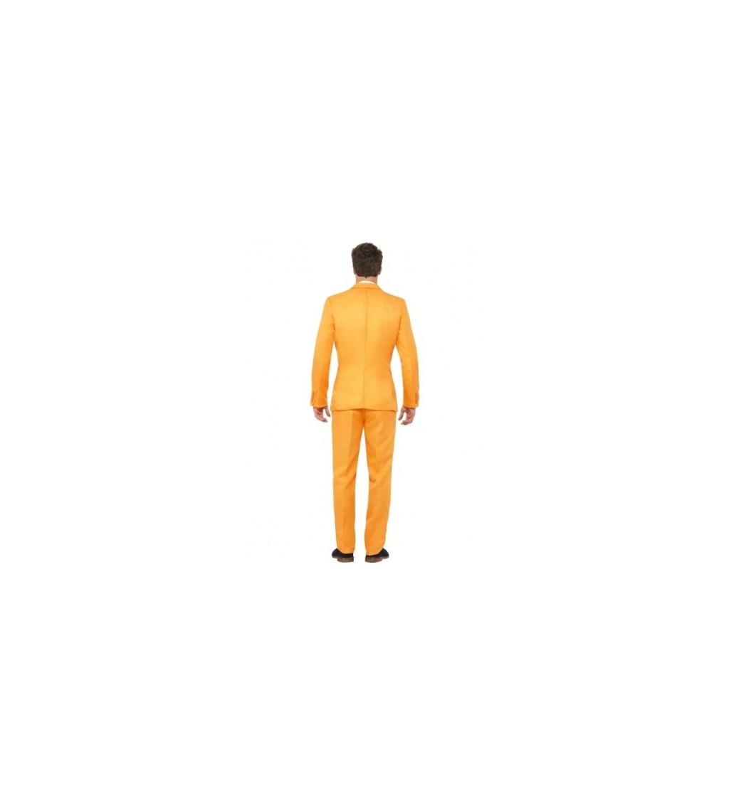 Pánský oblek - oranžový