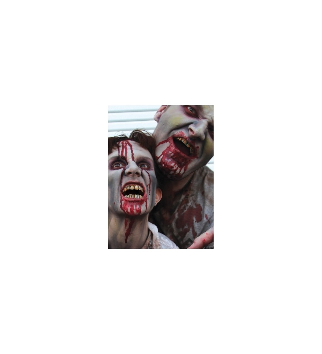Barva na zuby - zombie