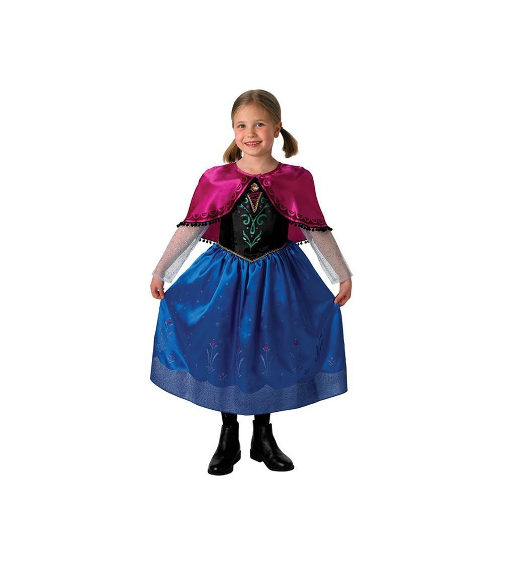 Dětský kostým "Anna - Frozen deluxe"