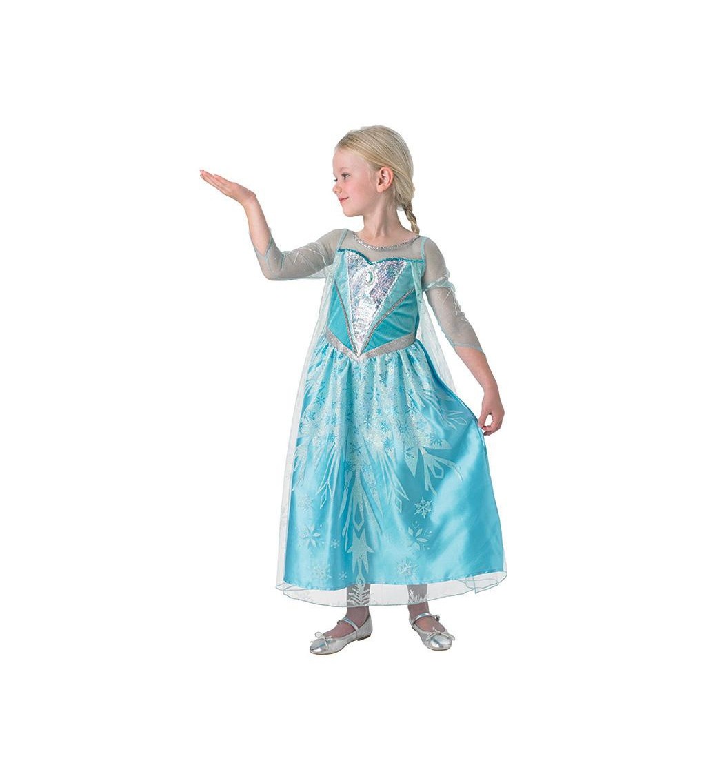 Dětský kostým "Elsa - Frozen superdeluxe"
