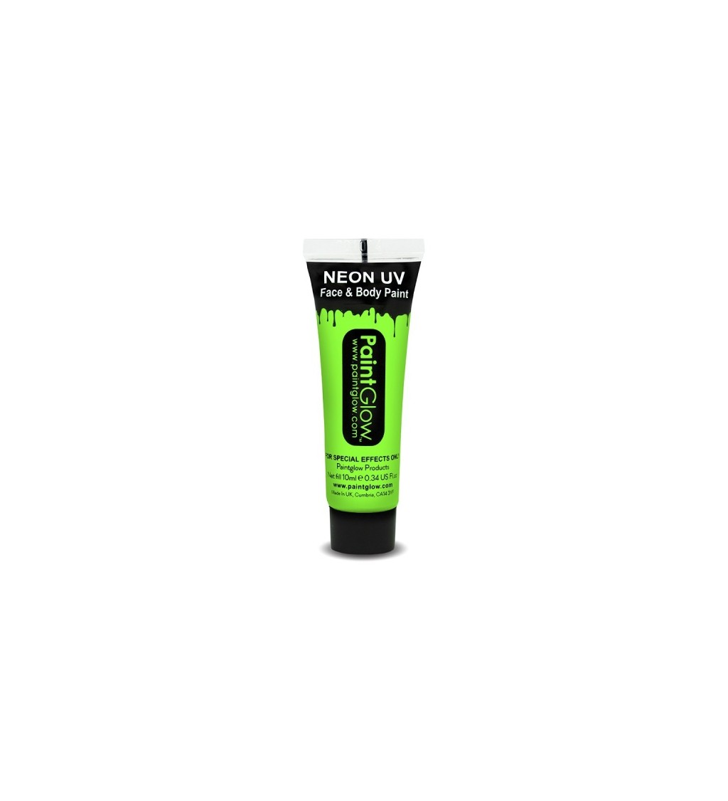 Make-up UV Neon 10 ml - zelený