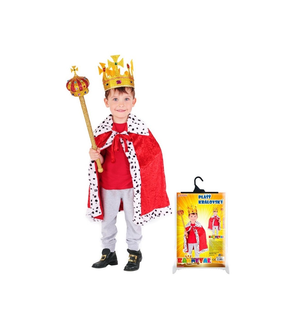Dětský kostým "Královský plášť"