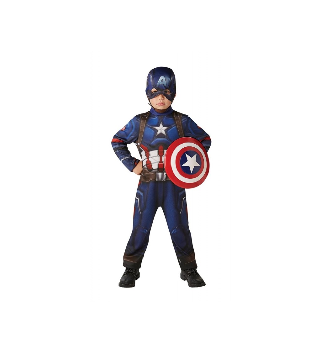 Dětský kostým "Kapitán Amerika"