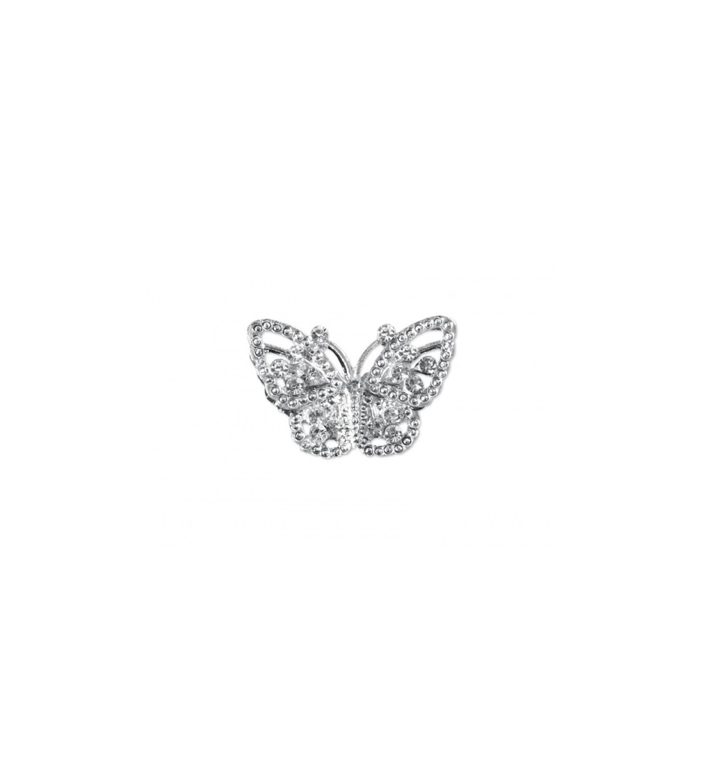 Dekorativní brož - Motýlek 2 ks