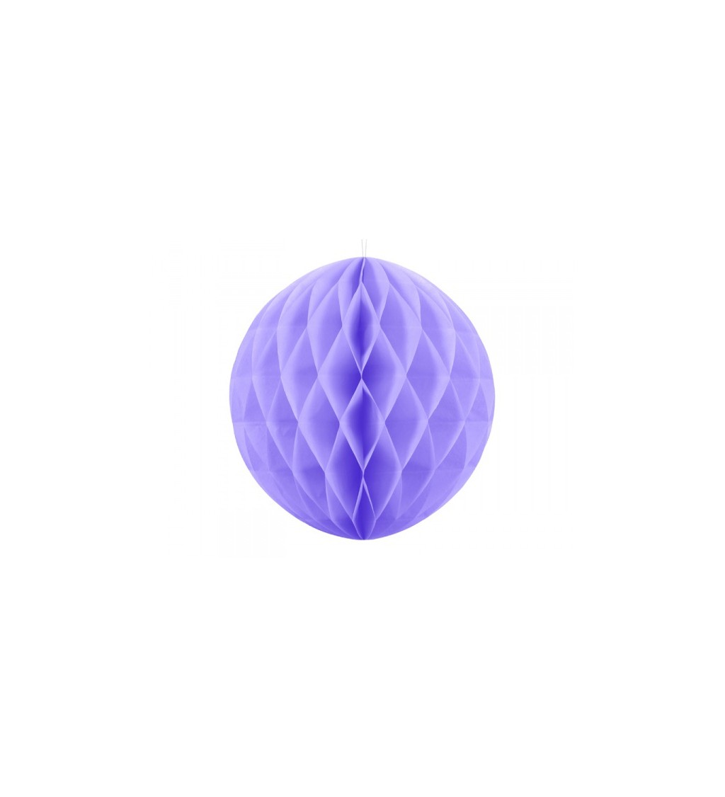 Dekorativní koule fialová - 40 cm