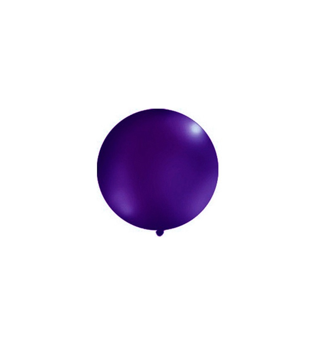 Balonek - velký tmavě fialový