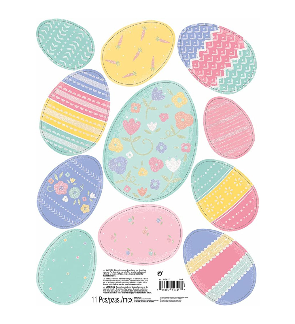 Velikonoční vajíčka - Okenní dekorace