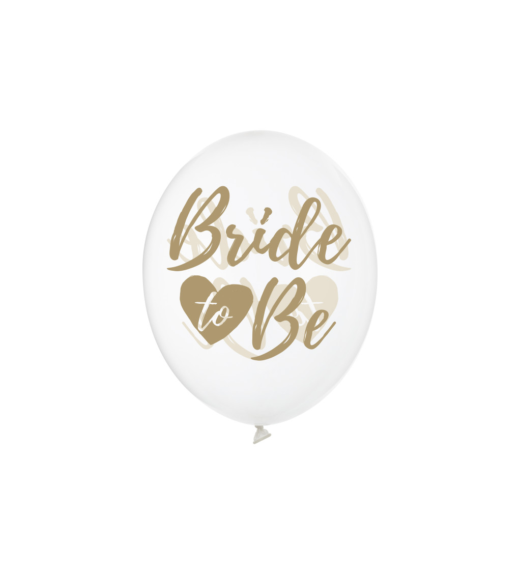 Latexové balónky -  bride to be